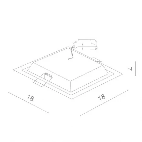 Встраиваемый точечный светильник Arte Lamp Raggio A4012PL-1WH