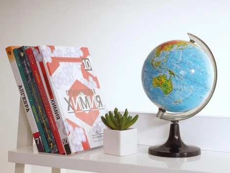 Стеллаж Board малый ОГОГО 633308 (черный, белый)