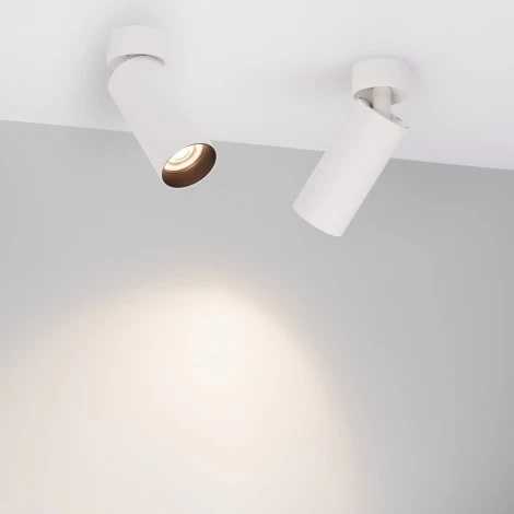 Накладной точечный светильник SP-GABI-SURFACE-FLAP-R50-9W Day4000 (WH, 36 deg, 230V) (Arlight, IP40 Металл) 049917 (LED)