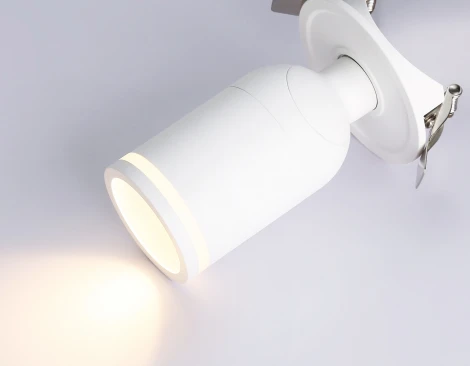 Встраиваемый точечный светильник с поворотным механизмом Ambrella Techno Spot TA1272 (220V, круглые)