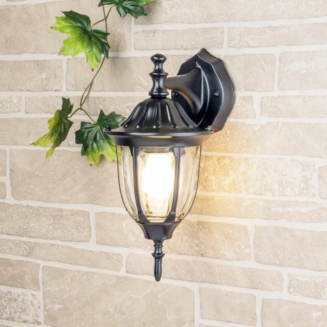 Настенный фонарь уличный Elektrostandard Feliz GL 1002D черный