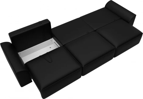 Диван прямой Лига-048 НПБ Лонг Лига Диванов (Экокожа) арт.128252