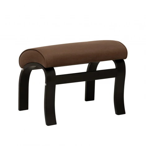 Пуф Leset Универсальный с кантом 4687206818200 Фанера,Шпон, Велюр, Бежевый, Венге