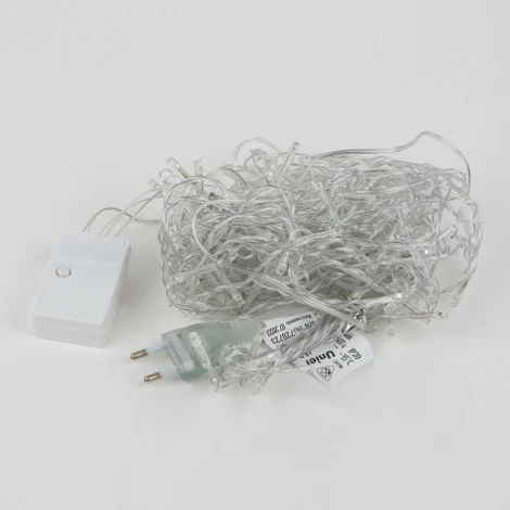 Занавес светодиодный, 1,5х1,5м. 100 светодиодов, разноцветный свет Uniel ULD-C1515-100/DTA MULTI IP20