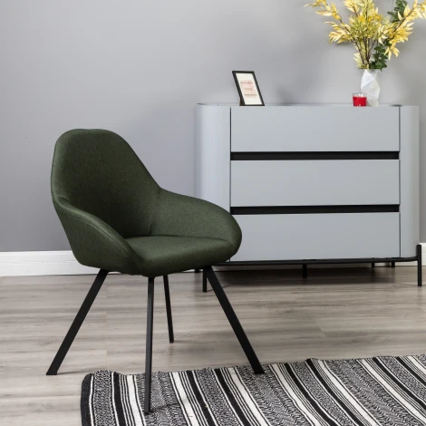 Кресло Kent темно-зеленый/Арки R-Home арт.410119127h_ТмЗел_Арки