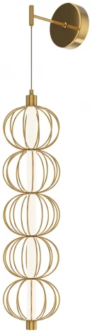 Бра Maytoni Golden Cage MOD216WL-L10G3K (LED, 220V, шарики)