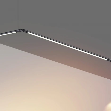 Светильник диммир. со сменой цв. температуры Novotech Glat 359372 IP20 LED 30W 48V 3 KONST (регулировка яркости, управление смартфоном, умный дом - Smart Life)