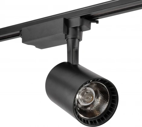 Однофазный трековый светильник светодиодный AM Group TRACK AM182-BK 3000K (220V)