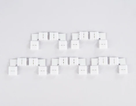 Соединитель угловой L для светодиодной ленты Ambrella Illumination GS6551 5050 12/24V (2 конт.)