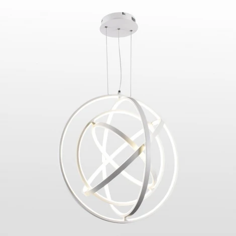 Подвесной светильник Lussole Bradford LSP-7457 (LED, 220V, на тросе, шар, кольцо)