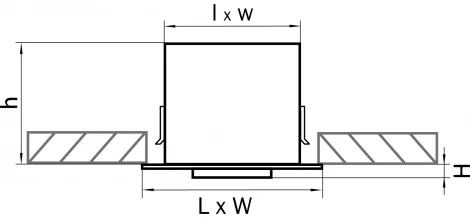 Встраиваемый точечный светильник Lightstar Cardano 214117 (220V)