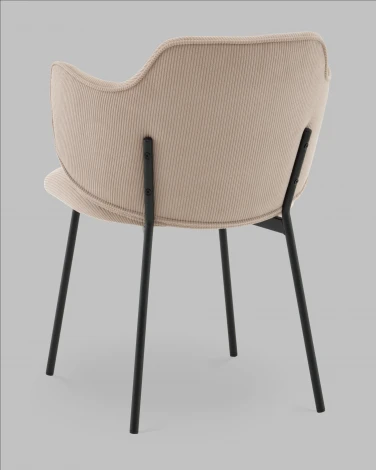 Стул Джиннет велюр бежевый Stool Group арт.УТ000041754