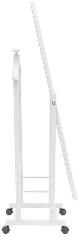 Вешалка костюмная с зеркалом на колесах В 24Н белый от фабрики Mebelik