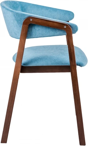 Стул R-Home Dalia Soft Блю/ТемныйОрех