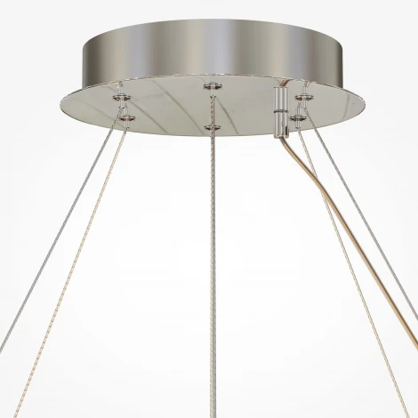 Модерн Maytoni Castello MOD335PL-L40CH3K (LED, 220V, на тросе, кольцо)