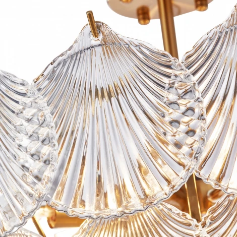 Потолочная люстра на штанге Arte Milano Rim 312008/D600 BS (220V, ракушка)