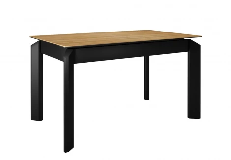 Стол DikLine KT140 керамика HC001 матовая/опоры черные арт.00-00078030