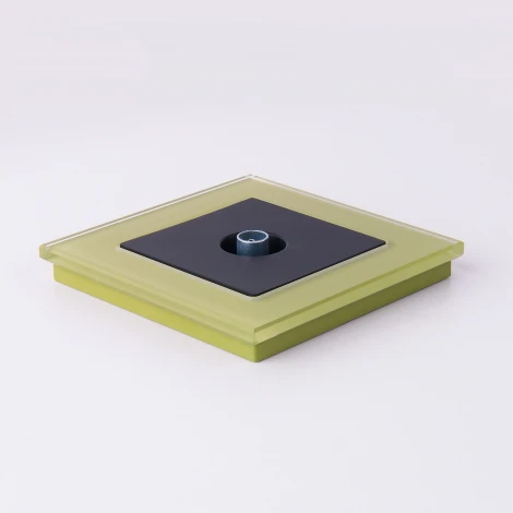 ТВ-розетка оконечная (черный матовый) Werkel W1183008 (a051612)