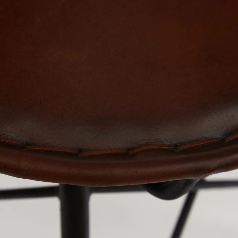 Стул Secret De Maison HORN ( mod. M-19852) коричневый (металл/кожа буйвола)