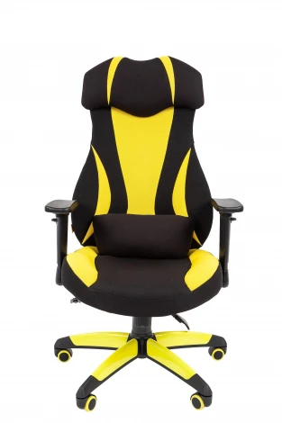 Офисное кресло Chairman game 14 Россия ткань черн./желт.