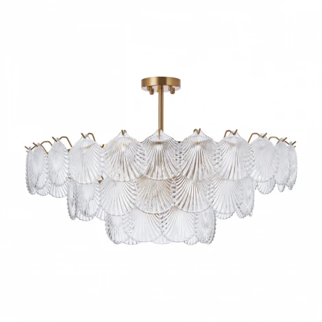 Потолочная люстра на штанге Arte Milano Rim 312008/D800 BS (220V, ракушка)