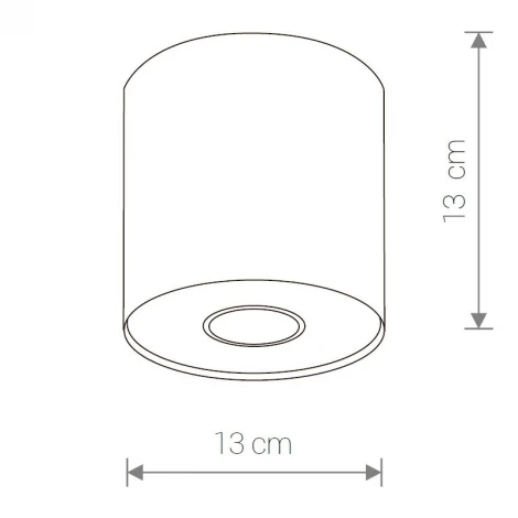 Накладной точечный светильник Nowodvorski Point 6001
