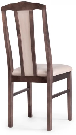 Деревянный стул Woodville Гроджин бежевый / орех 528934