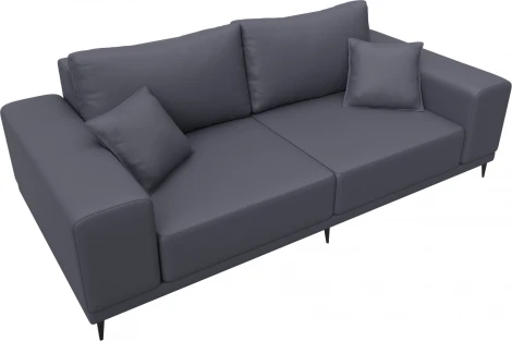 Диван прямой Льюес Лига Диванов (Экокожа) арт.126696