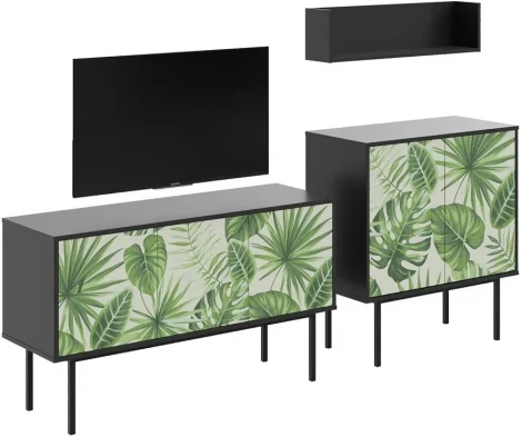 Композиция Boho Color 1 ОГОГО (арт.599549), (ЛДСП/Черный)