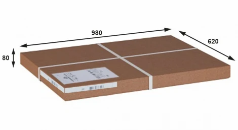 Стол журнальный Берже 1С тёмно-коричневый от фабрики Mebelik