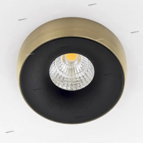 Декоративная накладка круглая Citilux Гамма, 1 плафон, бронза