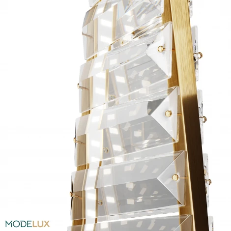 Подвесной светильник светодиодный хрустальный Modelux MODESTYLE MS.88910.1 BS