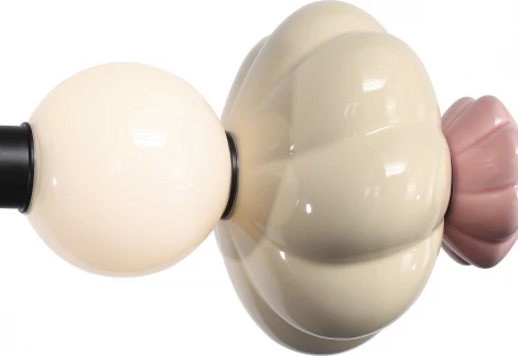 Подвесной светильник ST Luce Florentini SL6134.443.01 черный/зеленый, розовый, желтый, синий, опаловый LED 1*24 (220V, на тросе)