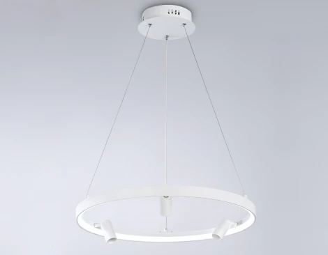 Подвесной светильник Ambrella COMFORT FL5281 (регулировка яркости, LED, 220V, пульт управления, на тросе, кольцо)