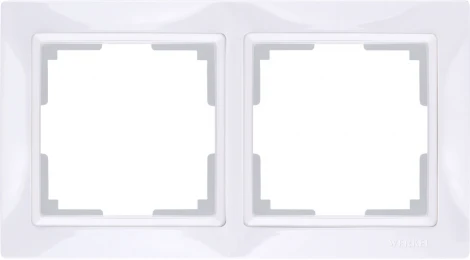 Рамка на 2 поста Snabb basic (белый) Werkel W0022001 (a051305)