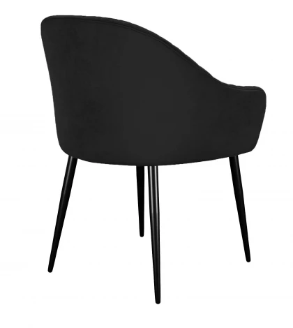 Стул DikLine 440 K21 черный, ножки черные арт.00-00079560