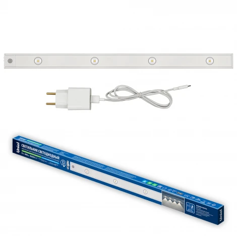 Светильник светодиодный для мебели с сенсором движения и освещенности Uniel ULI-F50-5W/4000K SENSOR IP40 WHITE