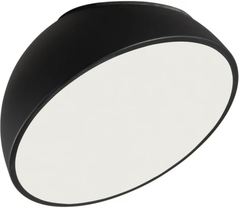 Потолочный светильник круглый Sonex Pluto Black 7658/35L пластик/белый/черный LED 35Вт 4000K D300 IP20 (220V, круглые)