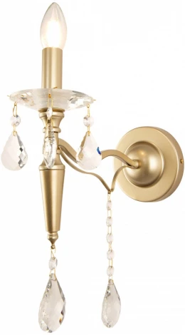 Бра Arte Milano AM347710 347710/1W CG (220V, подвески, подсвечник, свеча)