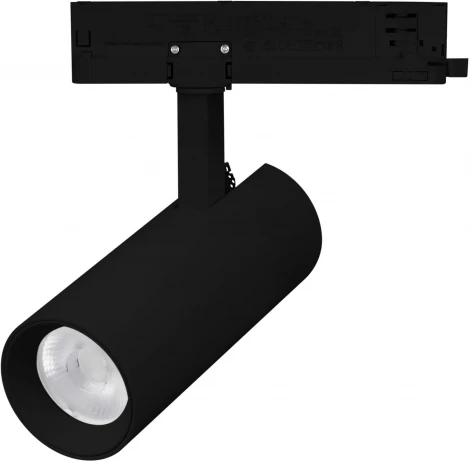 Трековый светильник трехфазный LED LGD-GERA-4TR-R55-10W Warm3000 (BK, 36 deg, 230V) (Arlight, IP20 Металл) 055147
