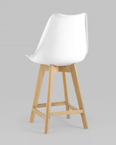 Стул полубарный Stool Group FRANKFURT белый УТ000025488