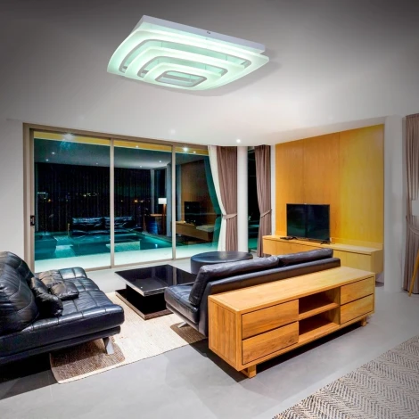 Потолочная люстра RiForma Hi-Tech 1-7209-WH Y LED