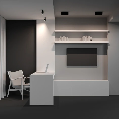 Потолочный линейный светильник светодиодный Maytoni Basis Rot C133CL-12W4K-B (220V)