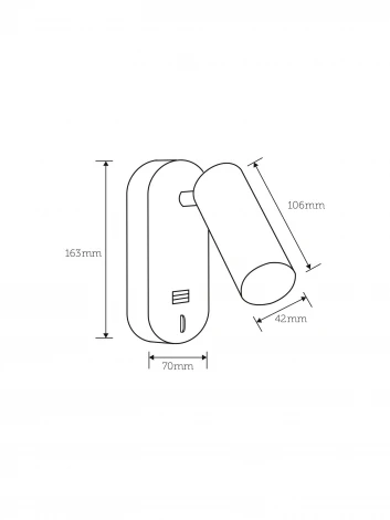 Спот Freya PointOne FR10001WL-L4B