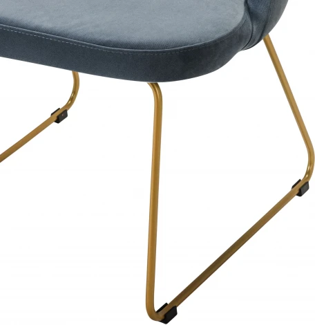 Стул Lars Diag grey/Линк золото R-Home арт.410120144h_Diag grey