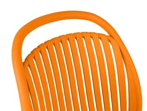 Комплект стульев Scoop 4 шт. ОГОГО Обстановочка! 966654 (Пластик/Оранжевый)