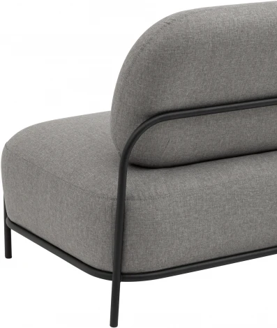 Диван Stool Group Стоун рогожка серый УТ000036924