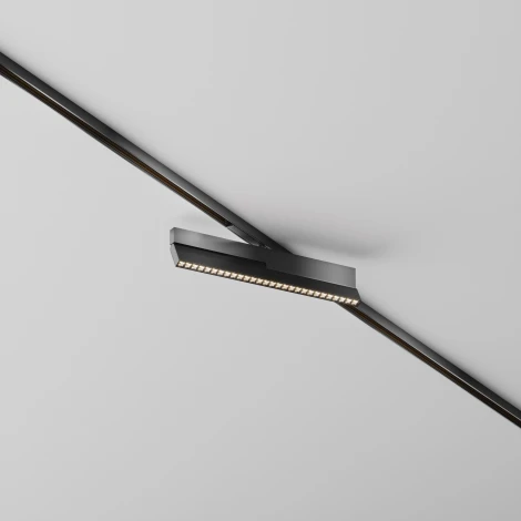 Трековый светильник низковольтный светодиодный 48V 12W 4000К Maytoni Technical Points Rot TR242-2-12W4K-B