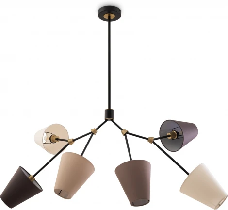 Потолочная люстра на штанге Freya Hats FR5370CL-06B (220V)