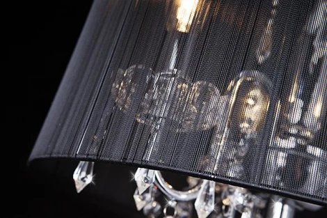 Торшер Eurosvet 2045 2045/3F хром/черный